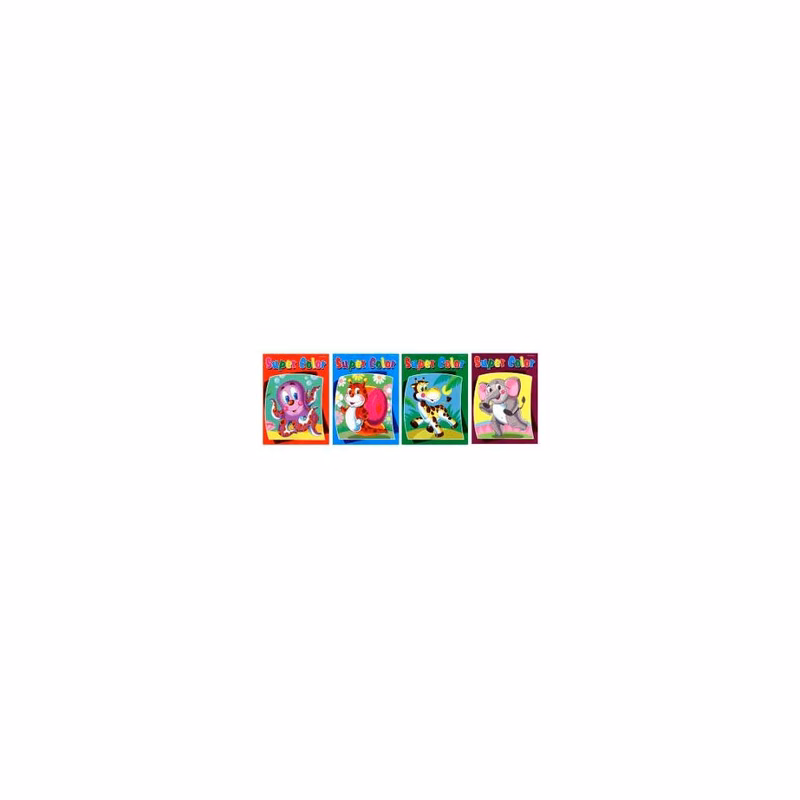 Super Coloring Books - Assorted Styles 8" x 10.5"