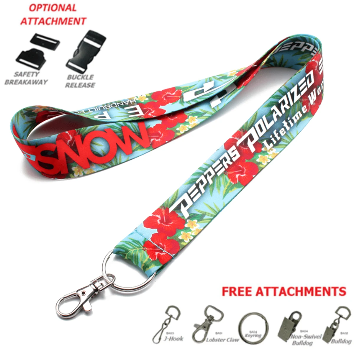 1" Dye-Sublimation Lanyards 1
