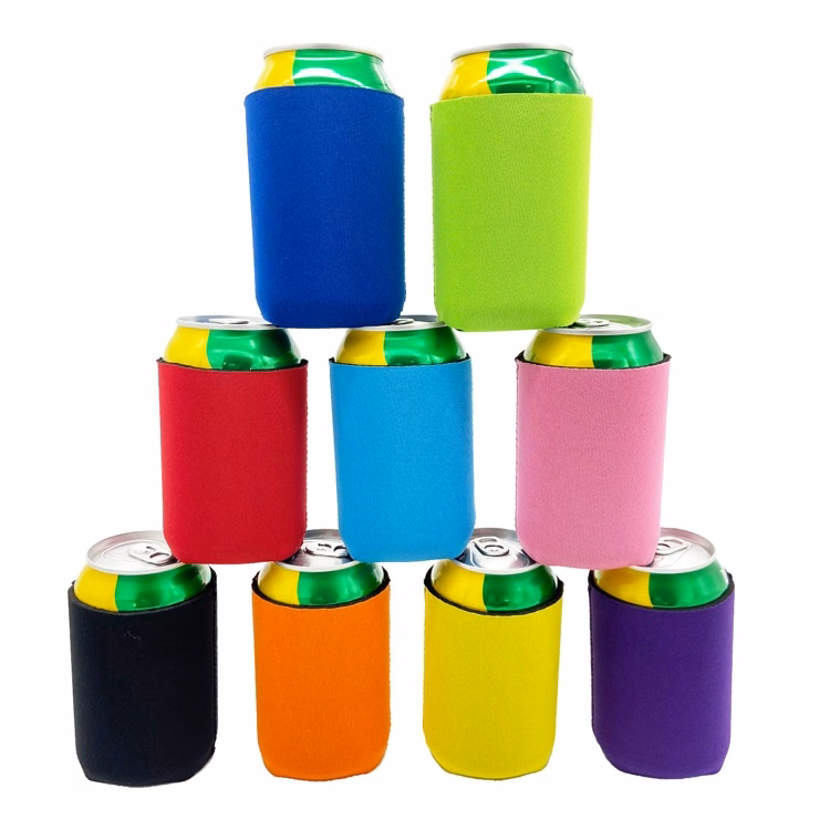 Neoprene Sleeves - Plain Cooler Covers Fit 12 oz Cans