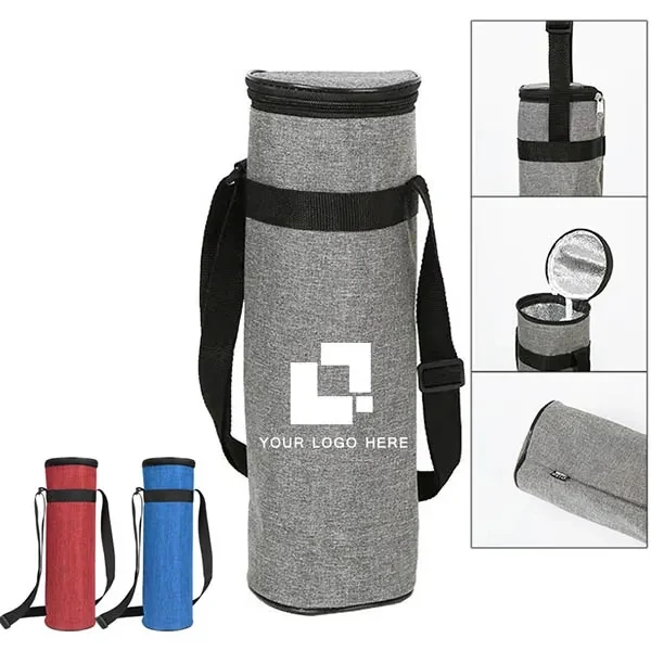 RPET Heathered Wine Cooler Tote Bag 1