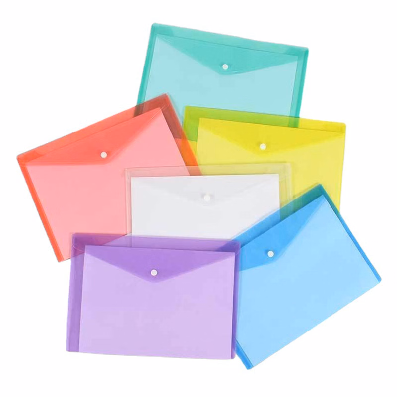 Plastic Envelopes Clear File Folder