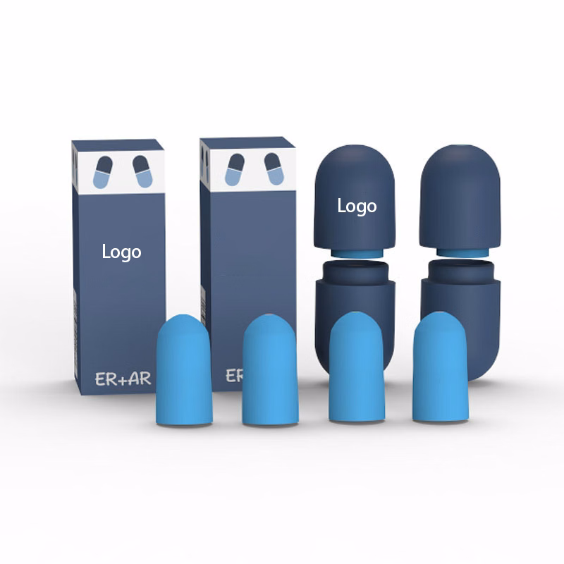 Capsule Shape Soft Noise Cancelling Earplugs