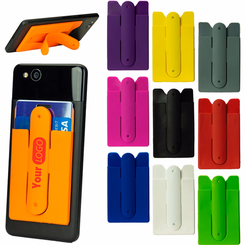 Silicone Mobile Phone Holder With Pocket
