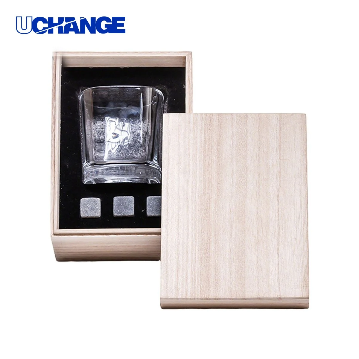 Whiskey Gift Set Presentation Box Packaging Case 5.91" x 4.73" x 3.15" 1