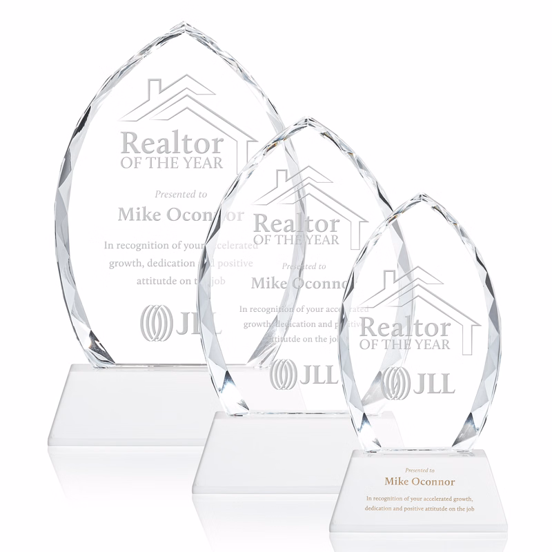 Wilton Award on Newhaven Base - White