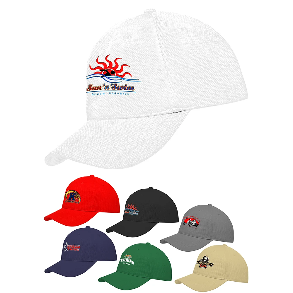 Textured Pique Knit Baseball Cap 1