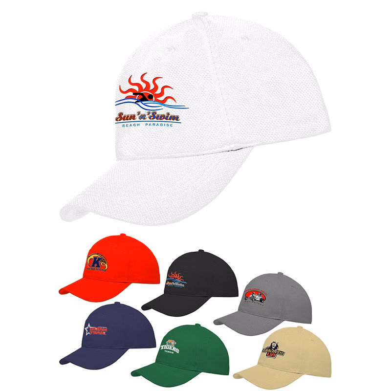Textured Pique Knit Baseball Cap