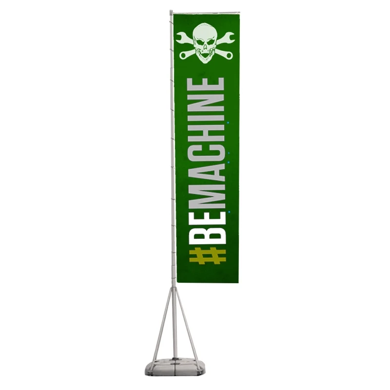 Giant Flag™ 17' Outdoor Advertising Large Flag Single-Sided Imprint 1