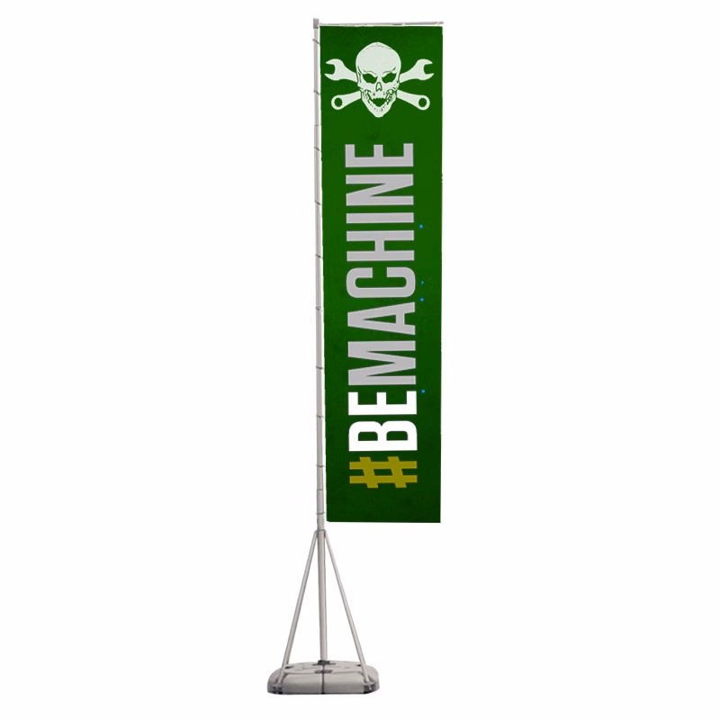 Giant Flag™ 17' Outdoor Advertising Large Flag Single-Sided Imprint