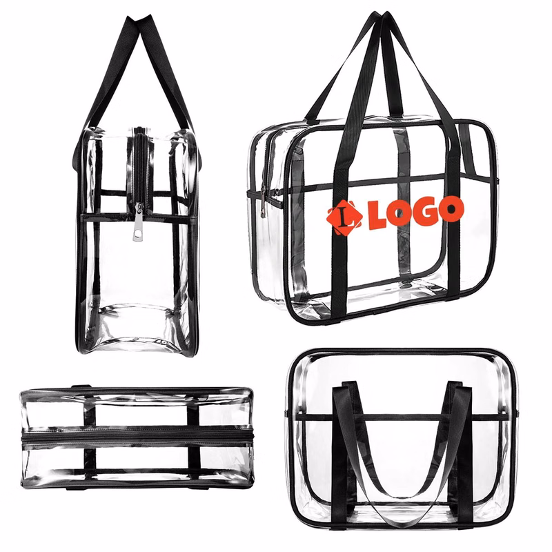 Custom Transparent Stylish PVC Handbag