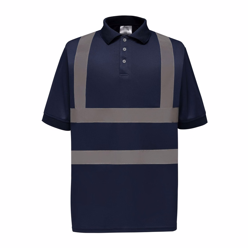 Short Sleeve Reflective Polo Shirt