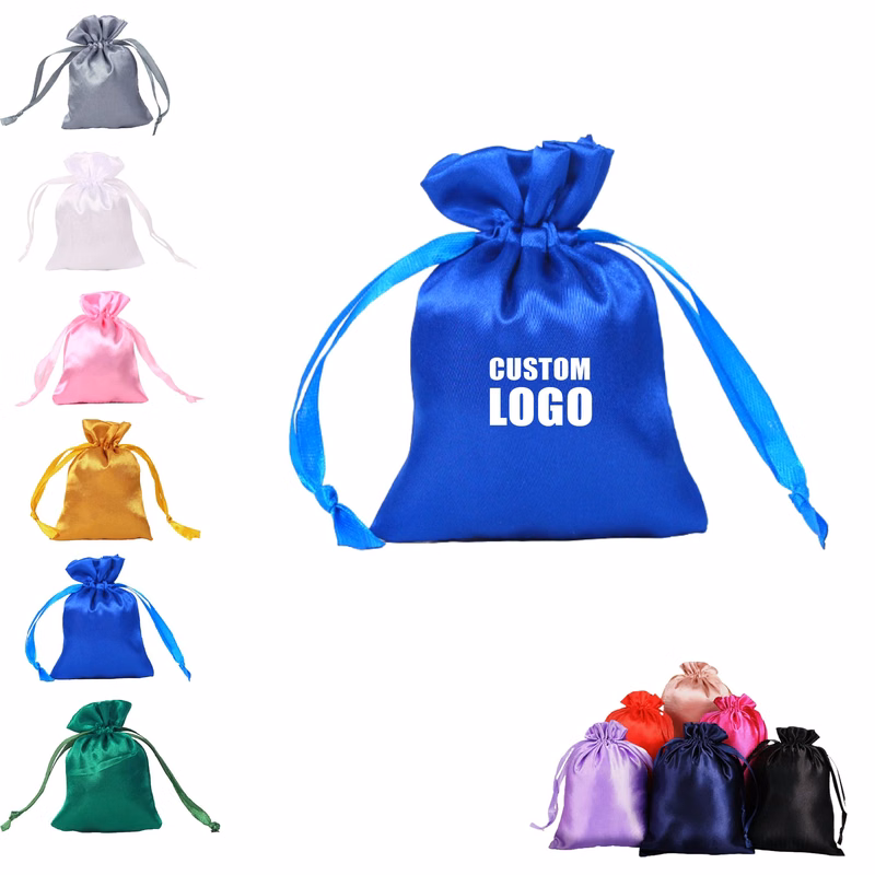 MOQ 10 pcs Drawstring Jewelry Bag