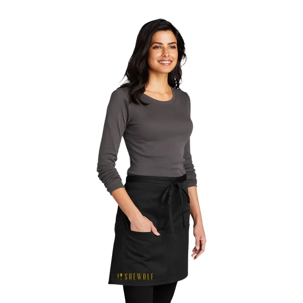 Port Authority Easy Care Half Bistro Apron with StainRelease 1