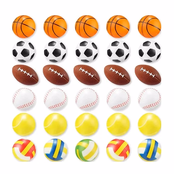 Sports 2.5" Stress Balls