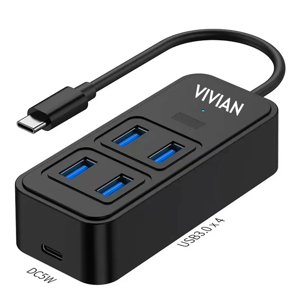 5 in 1 Type-C USB 3.0 Hub 1