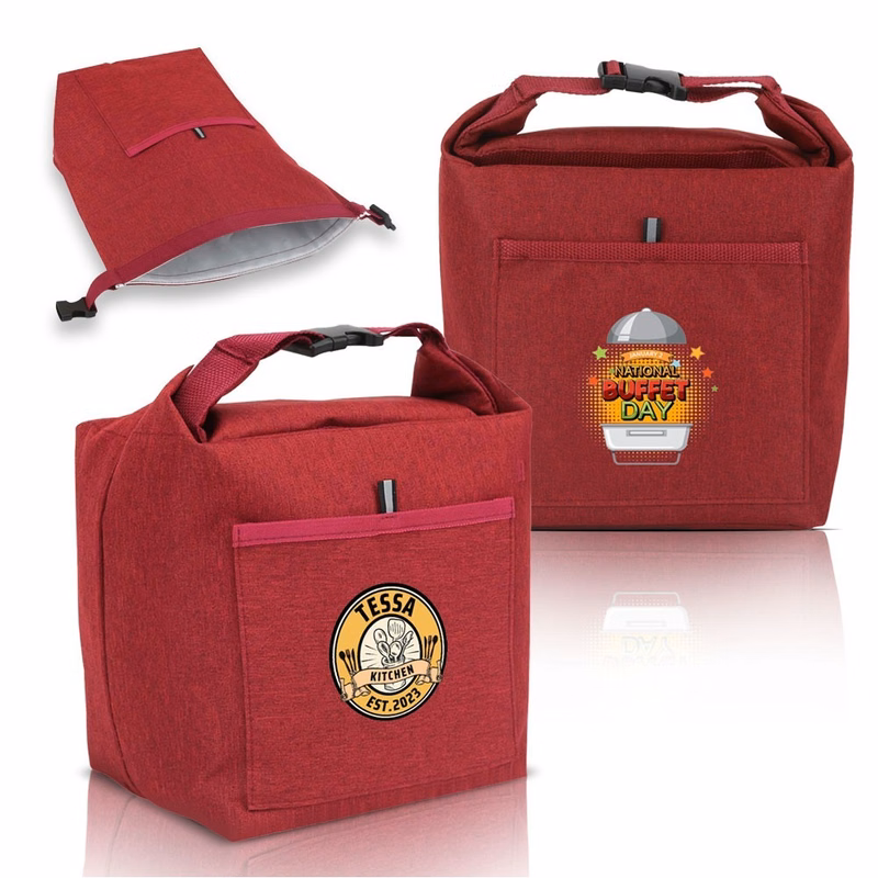 Everyday Insulated Lunch Cooler Bag ( 7.5" X 13" X 6" )