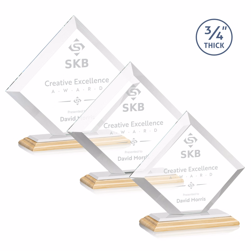 Belaire Award - Bamboo/White