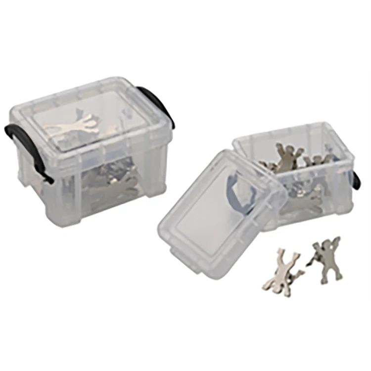 8 MAN PAPER CLIP WITH Clear Storage Case 1