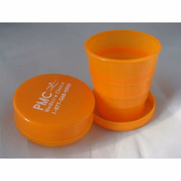 Outdoor Travel Retractable Portable Advertising Water Cup