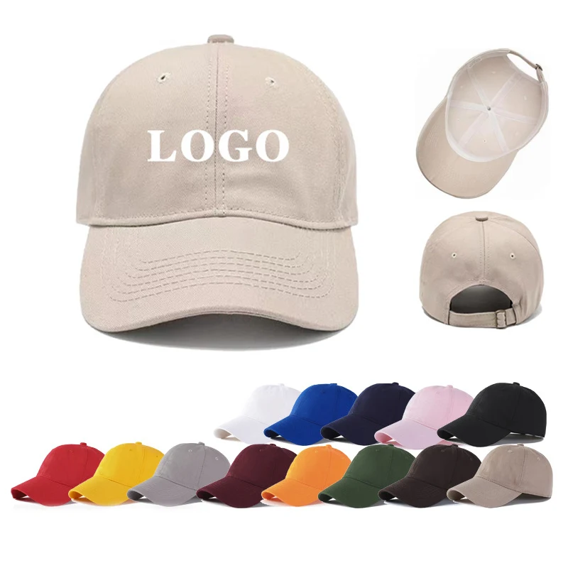 6-Panel Cotton Twill Unstructured Baseball Cap 1