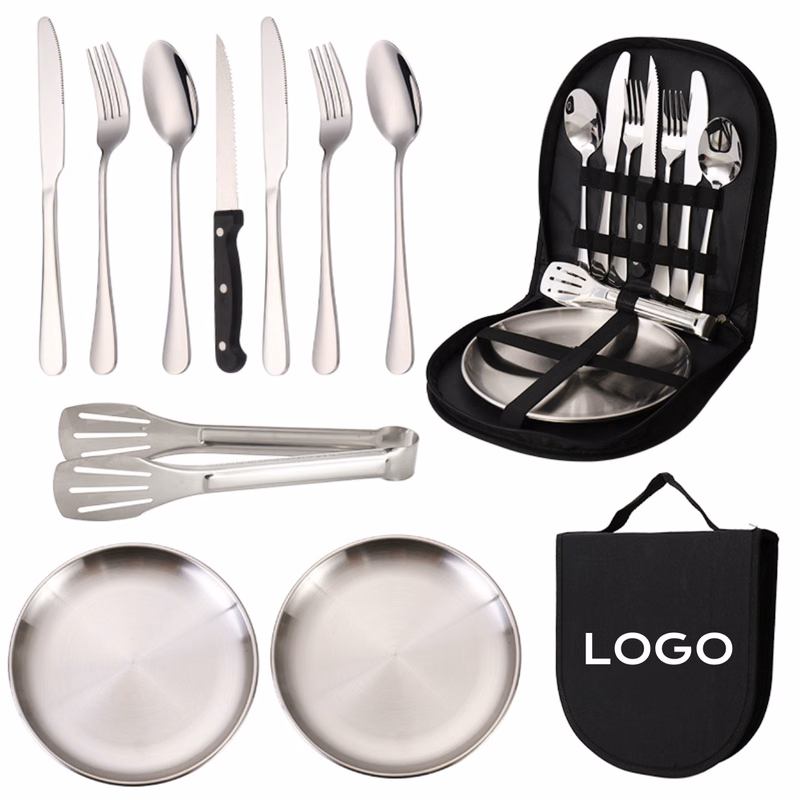 Portable Outdoor Stainless Steel Cutlery Set