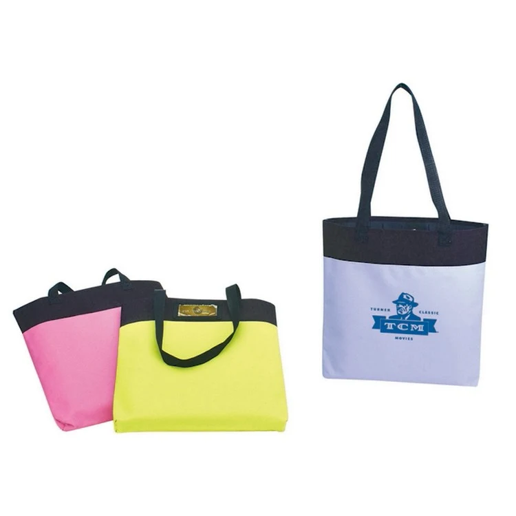 Neon Tote Bag, custom tote bag with logo imprint 1