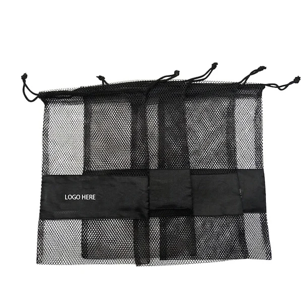 Medium Mesh Drawstring Bag 1