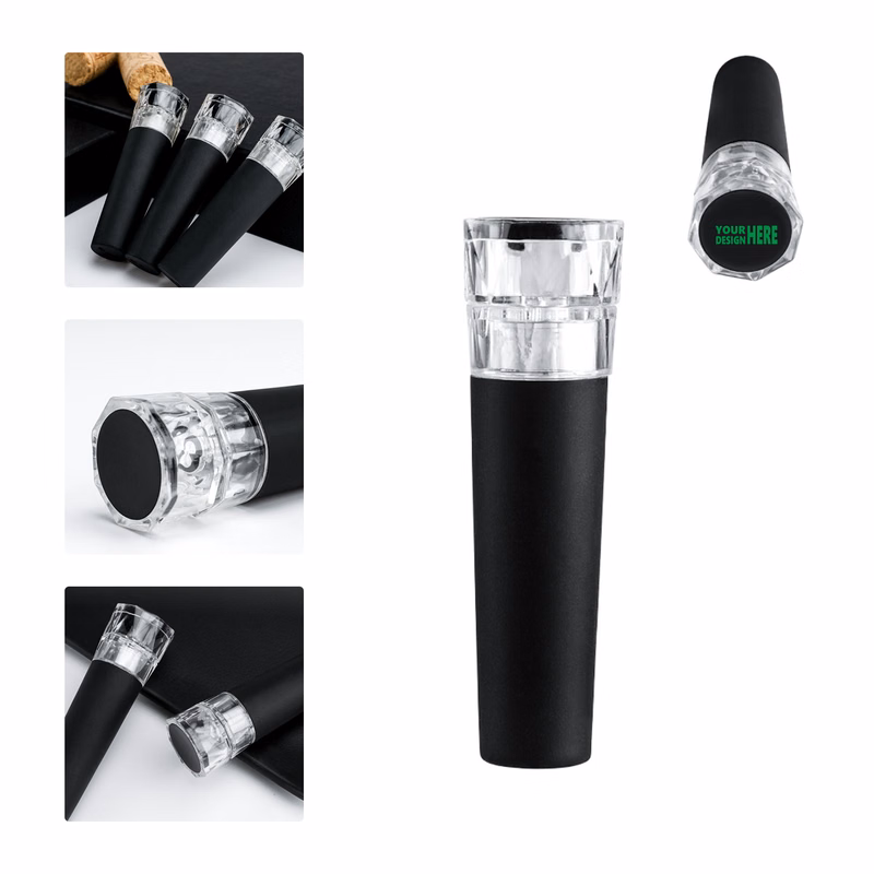 MOQ 50 Wine Vacuum Stopper with Pump