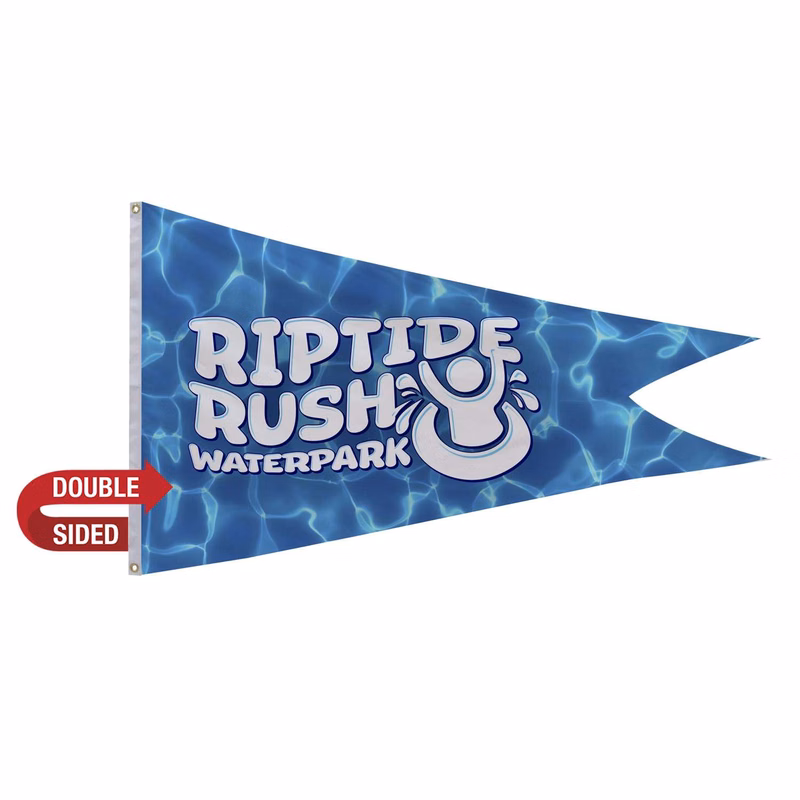 3' x 5' Nylon Burgee Flag Double-Sided