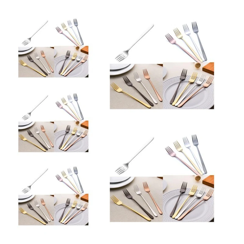 Stainless Steel Silver Forks 1
