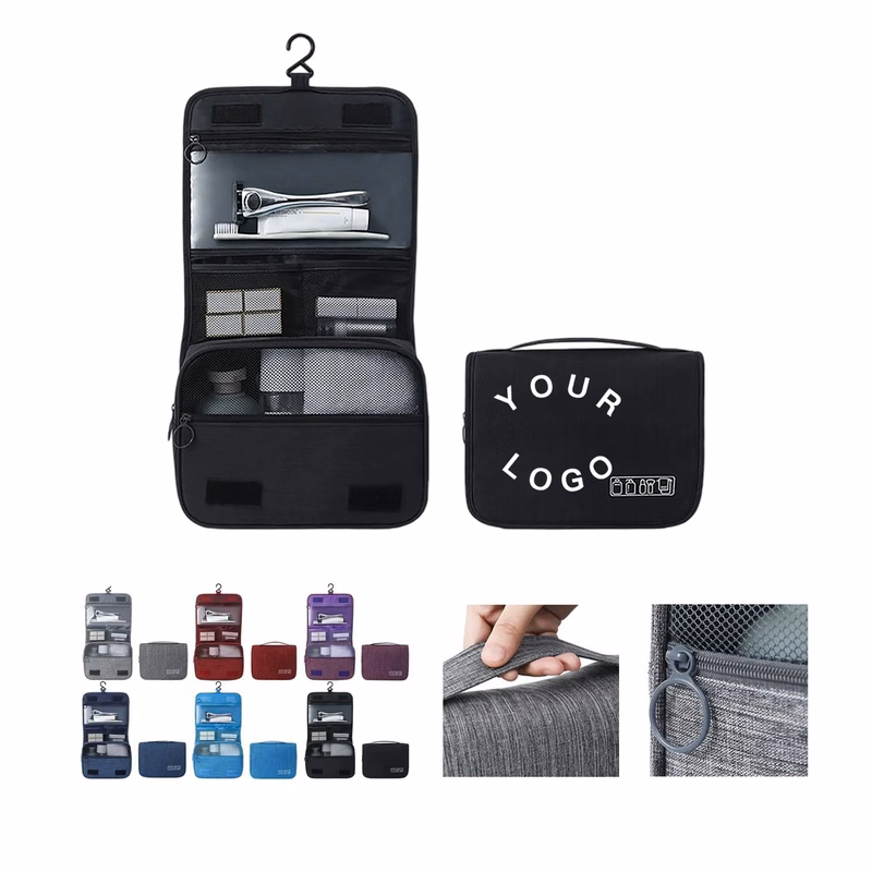 Portable Polyester Makeup Organizer Bag