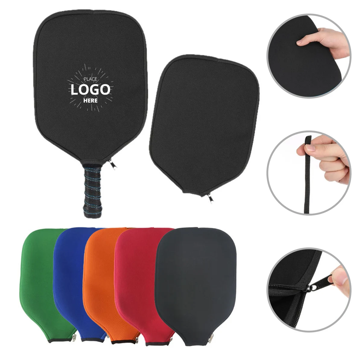 Pickleball Paddle Cover Neoprene Sleeve 1