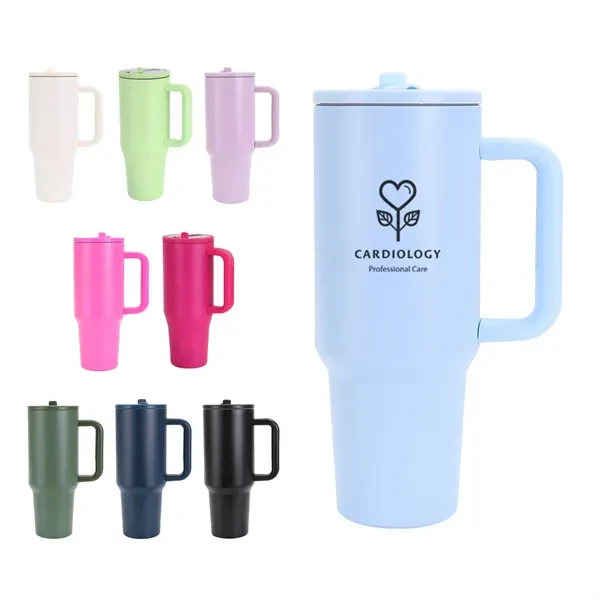 40 oz Stainless Steel Water Tumbler 1