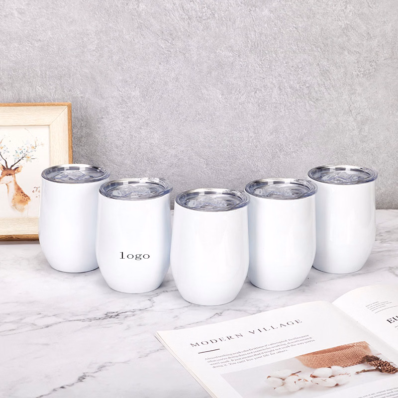 12OZ Egg Shaped  Insulated Cup