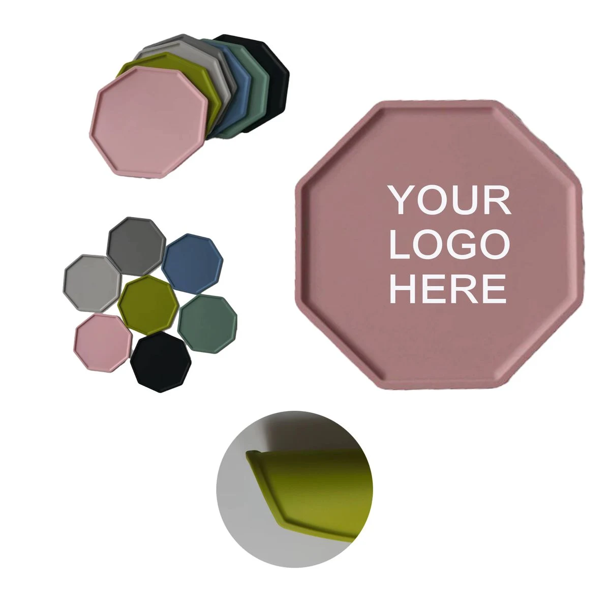 Octagonal Silicone Heat Insulation Mat 1