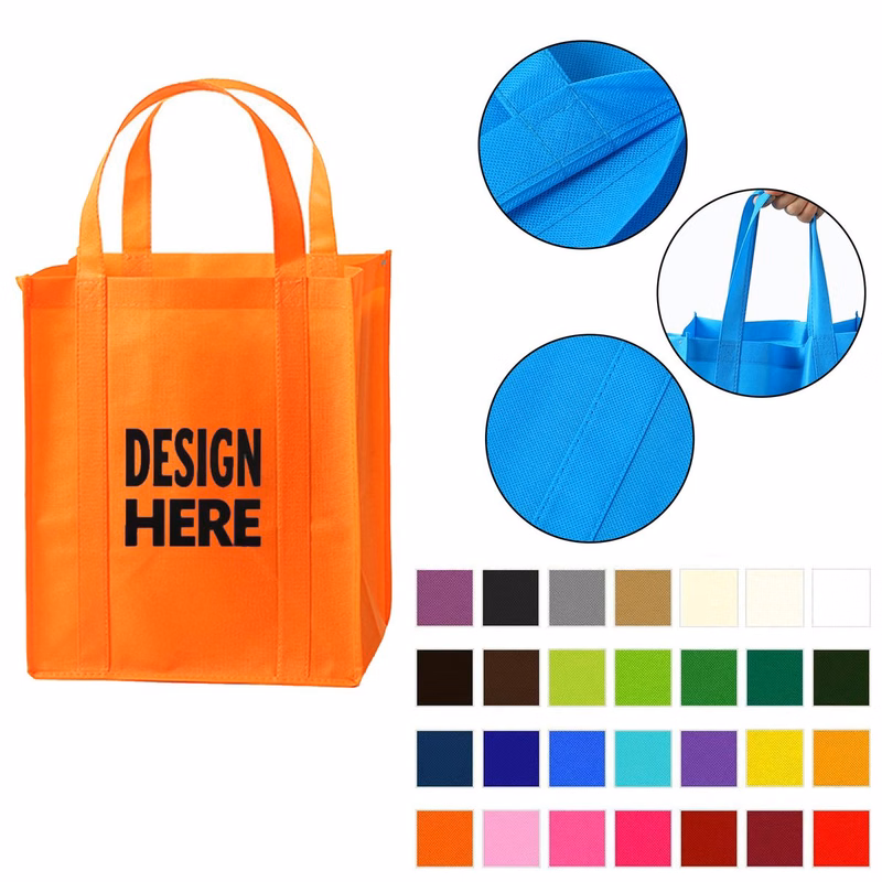 MOQ50 Oversized Non-Woven Fabric Grocery Tote
