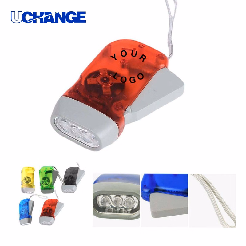 Hand Pressed Mini Flashlight Tool for Camping