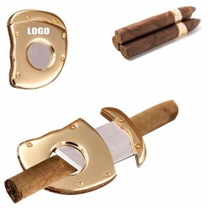 Cigar Cutter Compact Single Blade Design