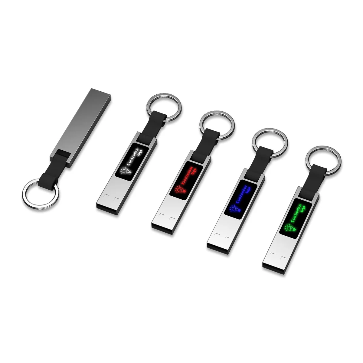 Light Up USB Key Tag 1
