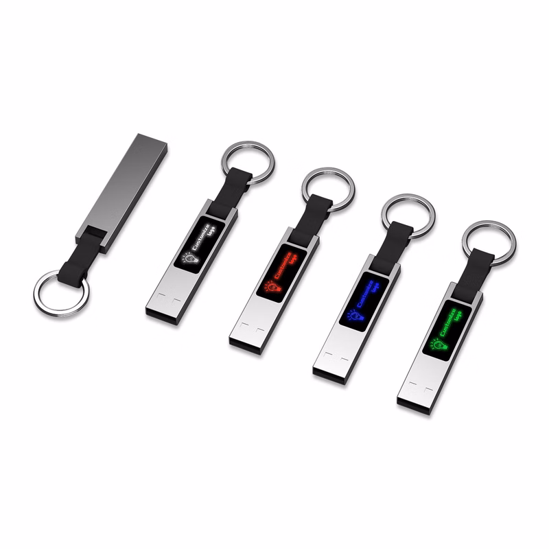 Light Up USB Key Tag