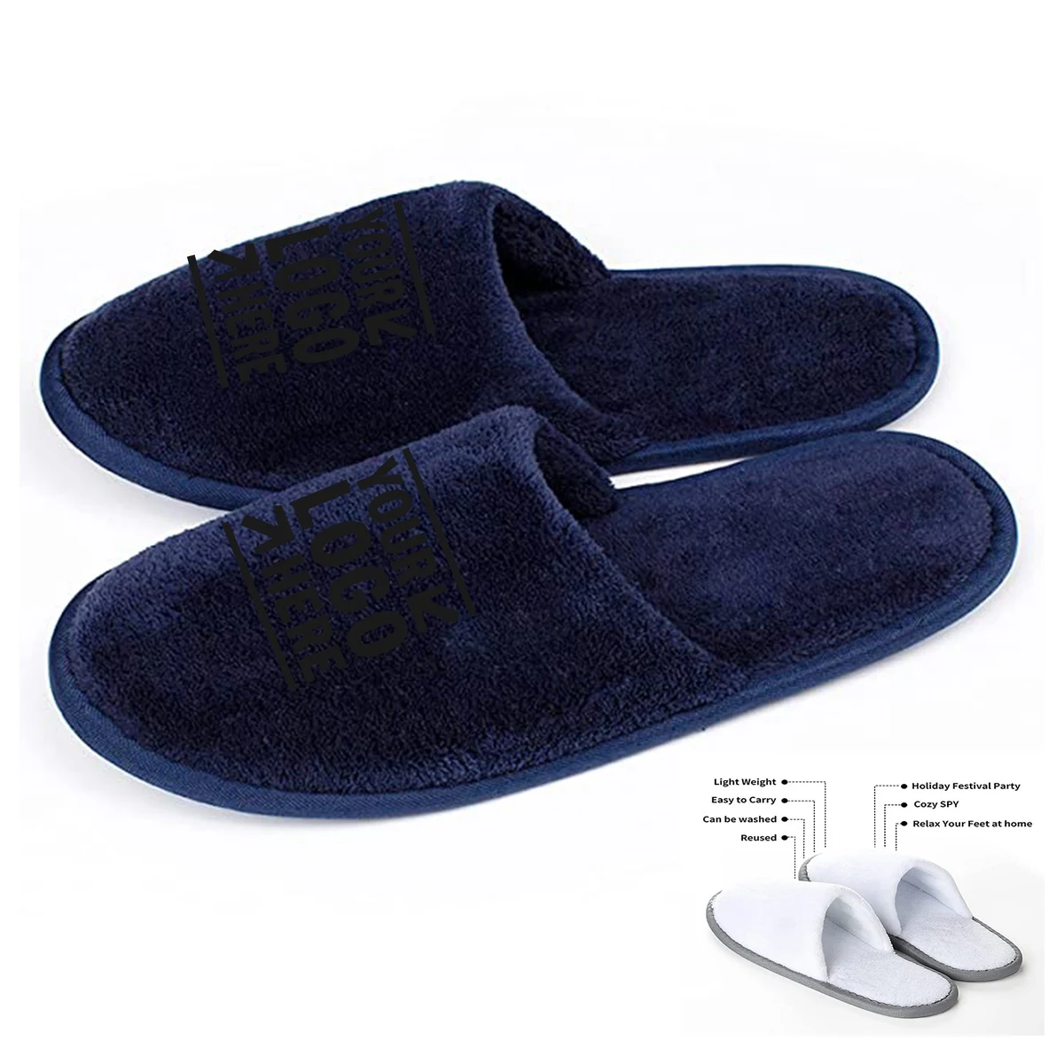 Guests Size Trave Slipper 1