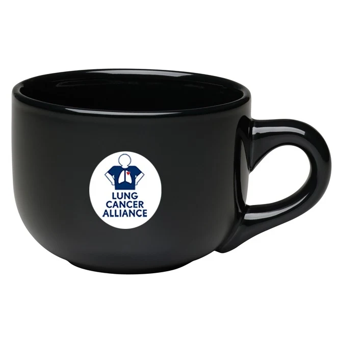 16 oz. Black Souper Mug 1