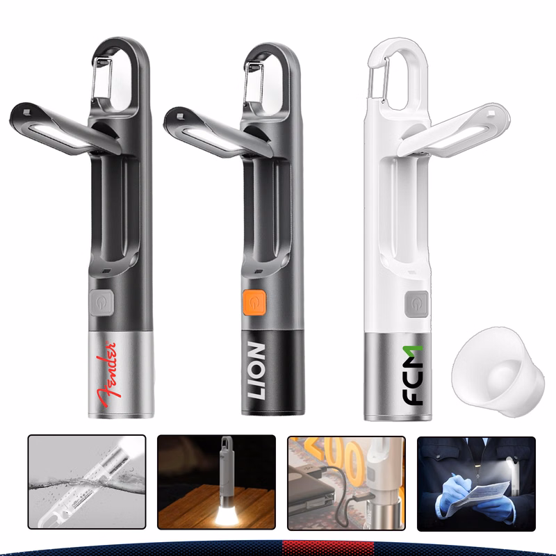 Thyric 3-in-1 Telescopic Zoom Flashlight
