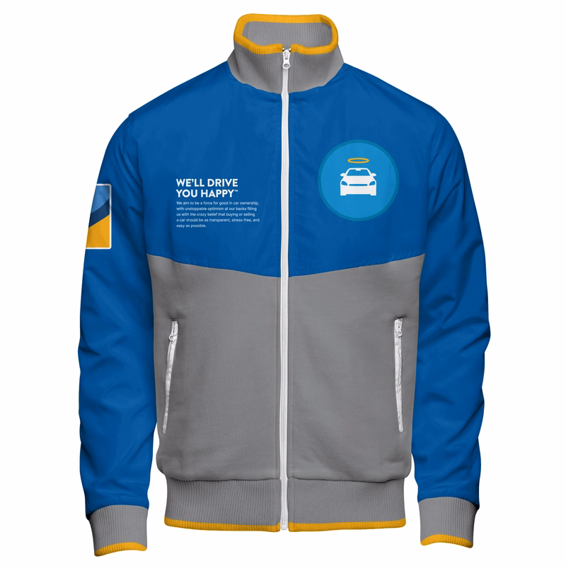 Fleece Satin Hybrid Track Jacket