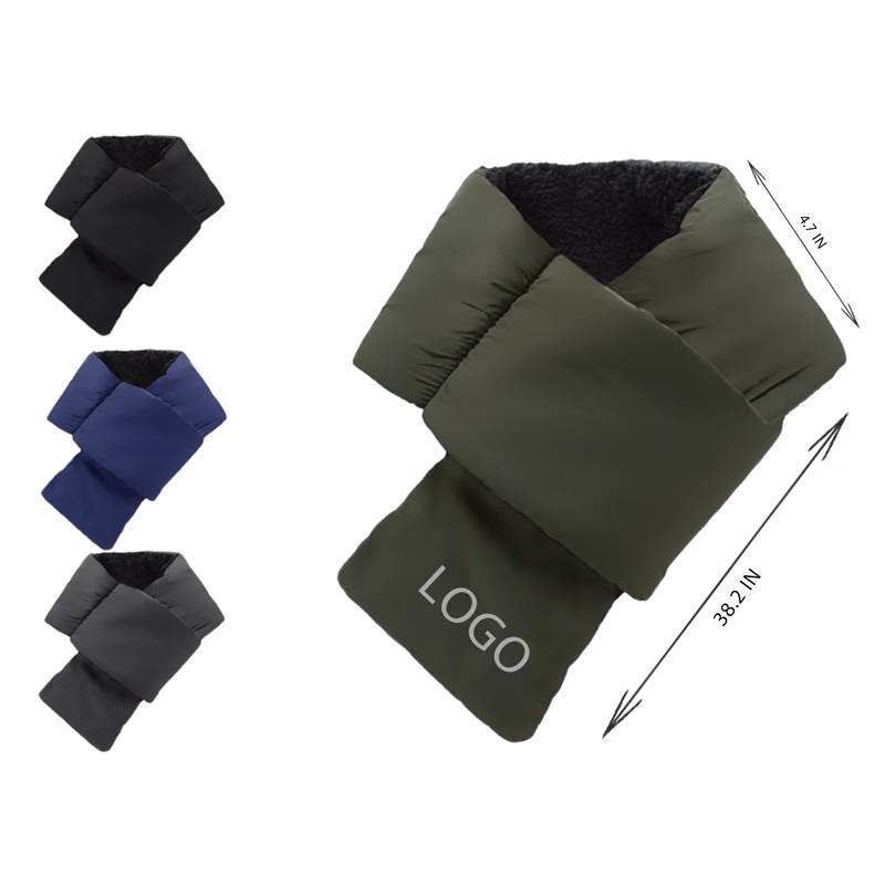 MOQ 10 PCS Winter Fleece Thermal Scarf