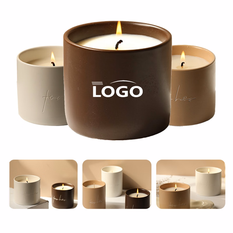 Custom Wax Scented Candle