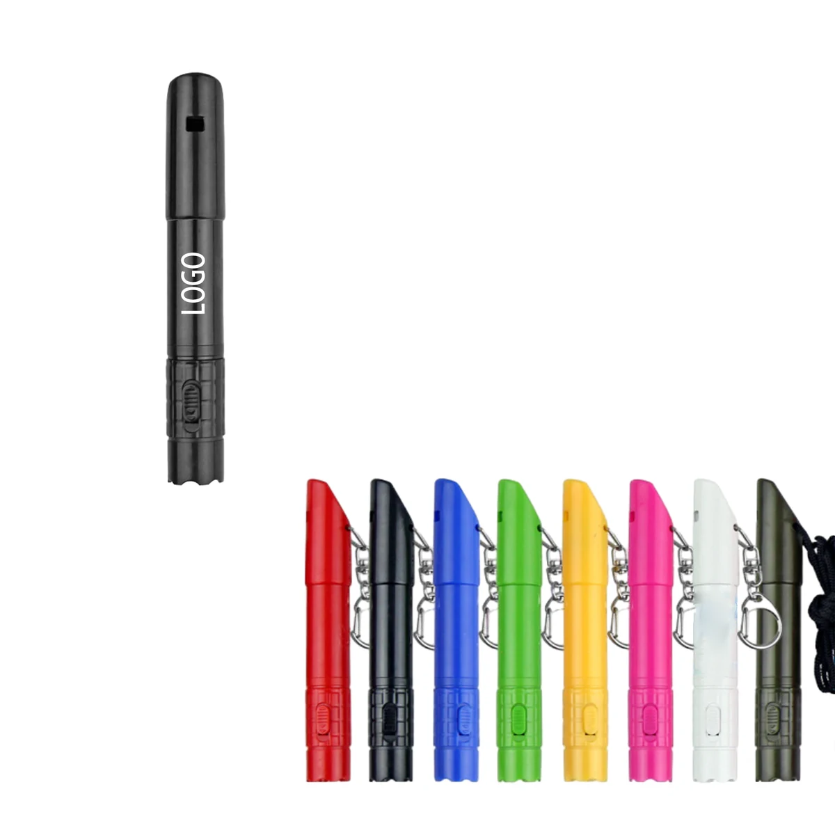 Outdoor Camping Whistle, Flashlight, Ballpoint Pen 1