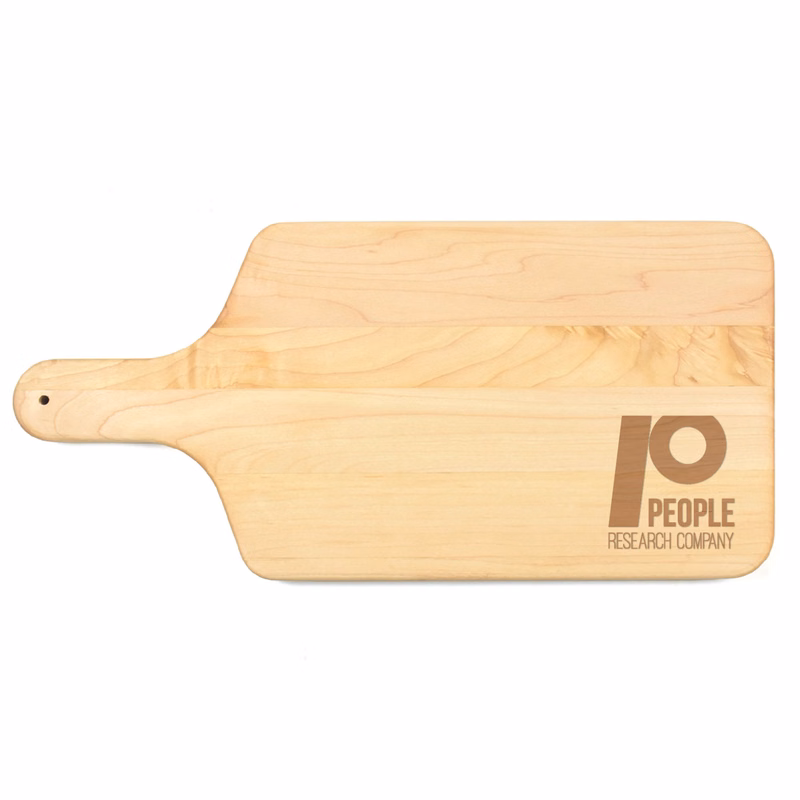 8" x 17" Maple Paddle Cutting Board