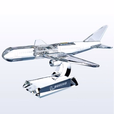 2 ENGINE MODEL AIRPLANE AWARD - LARGE