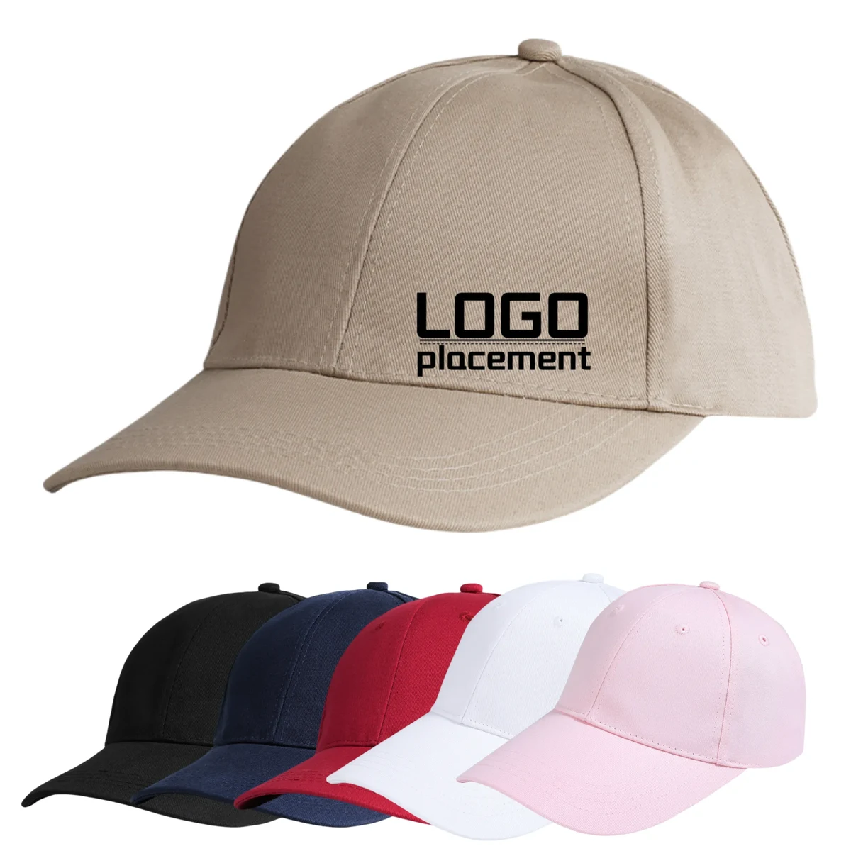 Soft Top Embroidered Promotional Baseball Cap 1